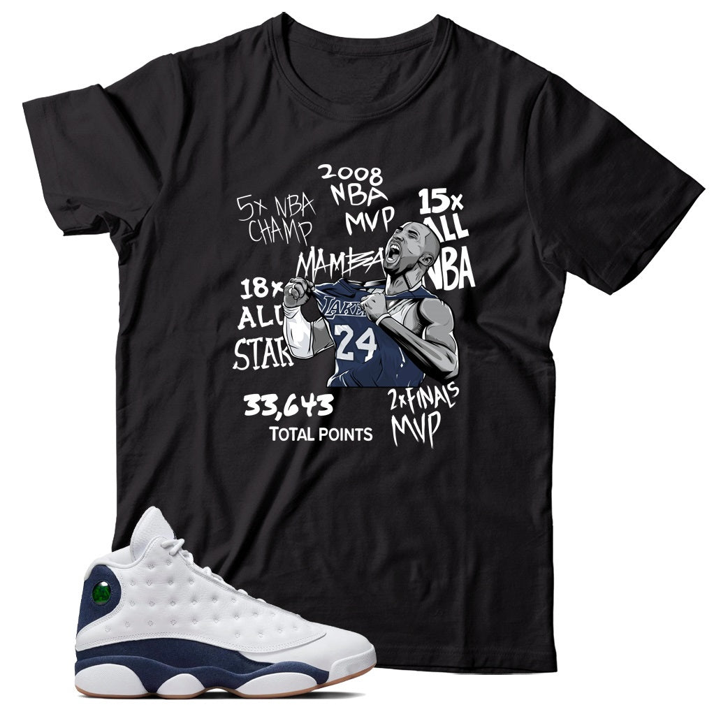 Jordan 13 Midnight Navy shirt