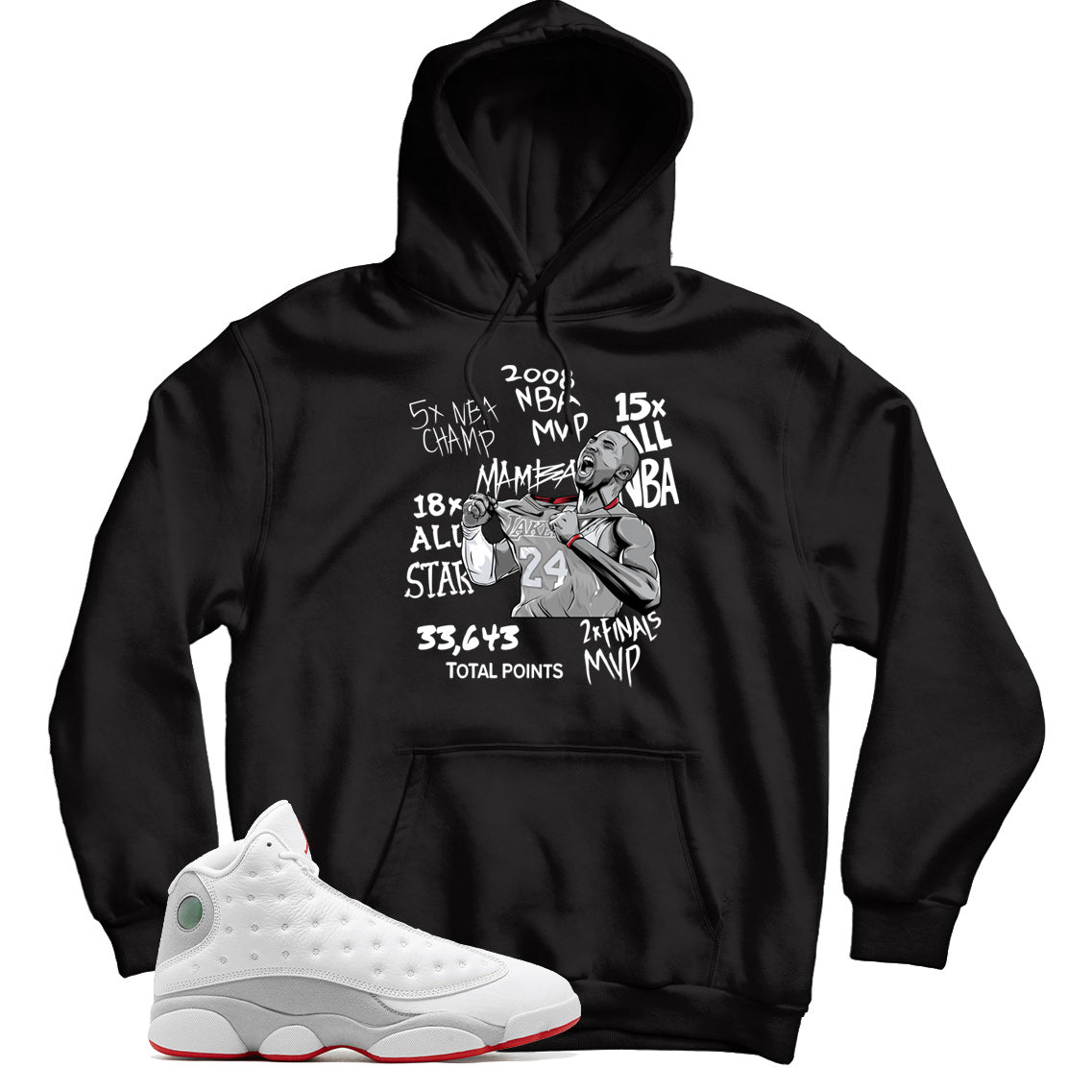 Jordan 13 Wolf Grey hoodie