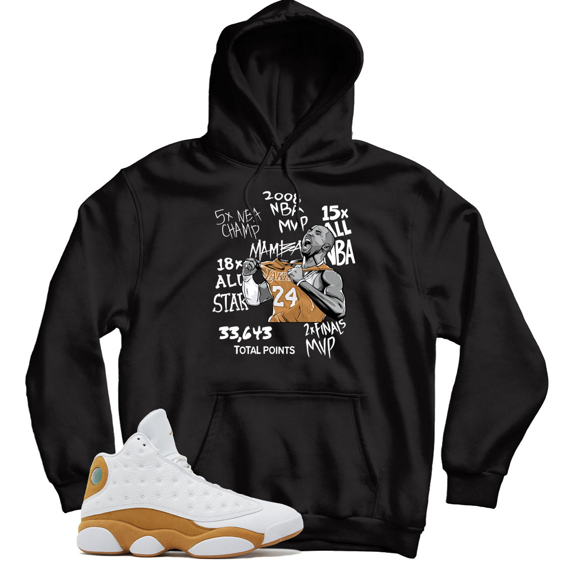 Hoodie Match Jordan 13 Wheat