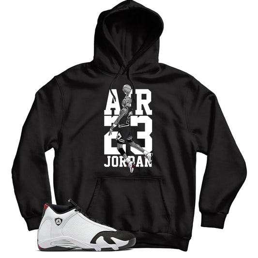 Jordan 14 Black Toe hoodie