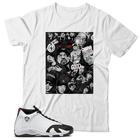 Jordan 14 Black Toe shirt