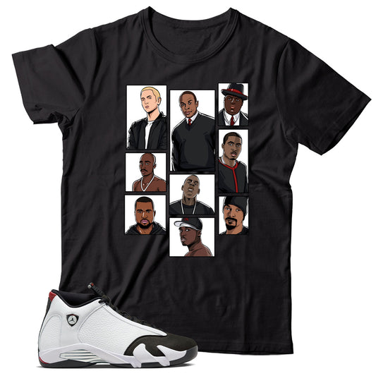 Jordan 14 Black Toe shirt