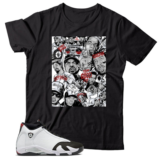 Jordan 14 Black Toe shirt