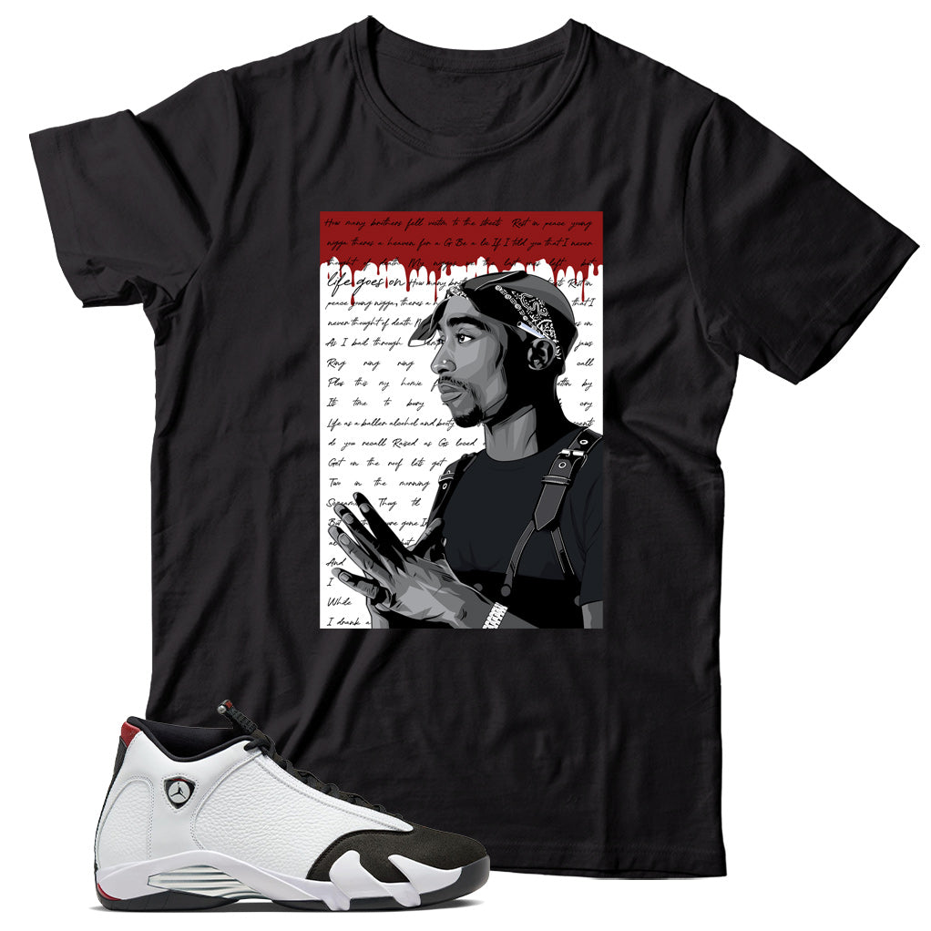 Jordan 14 Black Toe shirt