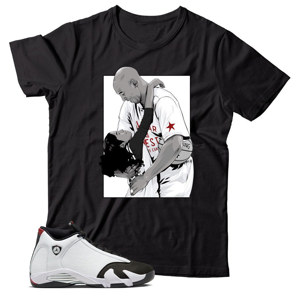 Jordan 14 Black Toe shirt