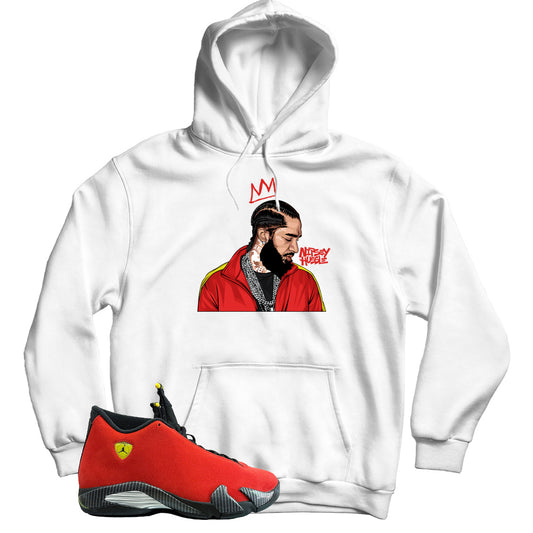 hoodie Match Jordan 14 Ferrari