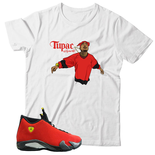 Shirt Match Jordan 14 Ferrari