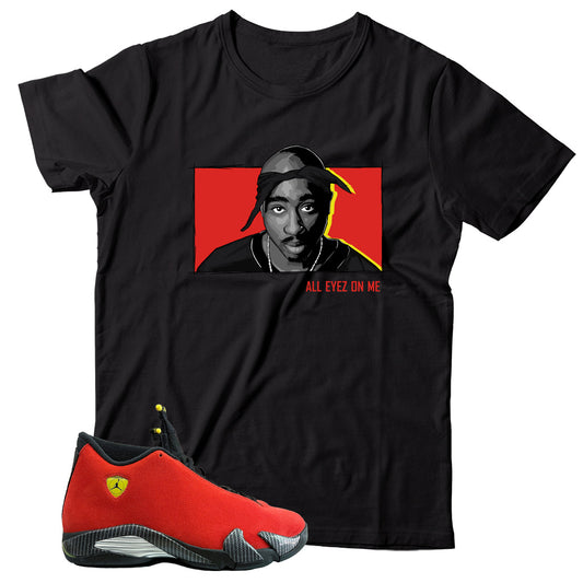 Jordan 14 Ferrari shirt