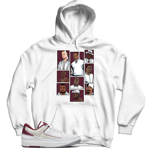 Jordan 2 Low Cherrywood hoodie