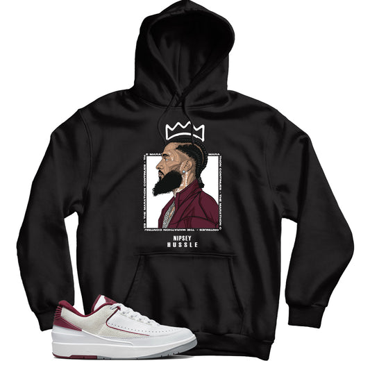 Jordan 2 Low Cherrywood hoodie