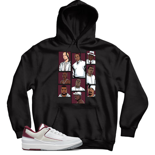 Jordan 2 Low Cherrywood hoodie