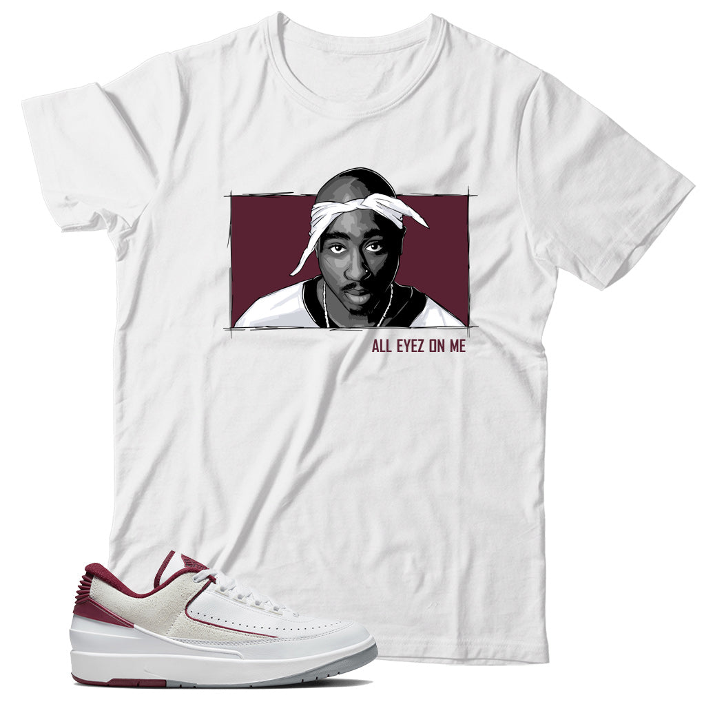 Jordan 2 Low Cherrywood shirt