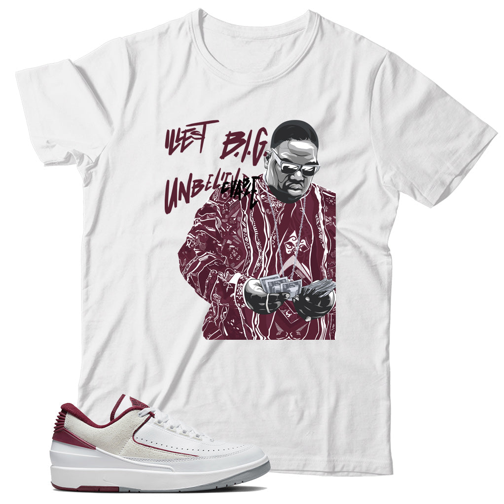 Jordan 2 Low Cherrywood shirt