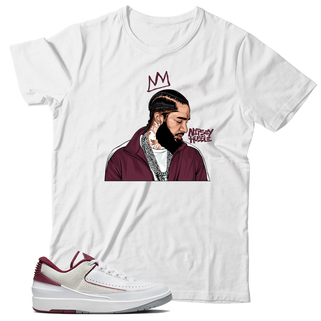 Jordan 2 Low Cherrywood shirt