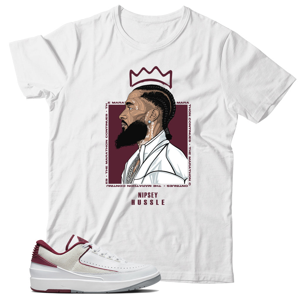 Jordan 2 Low Cherrywood shirt