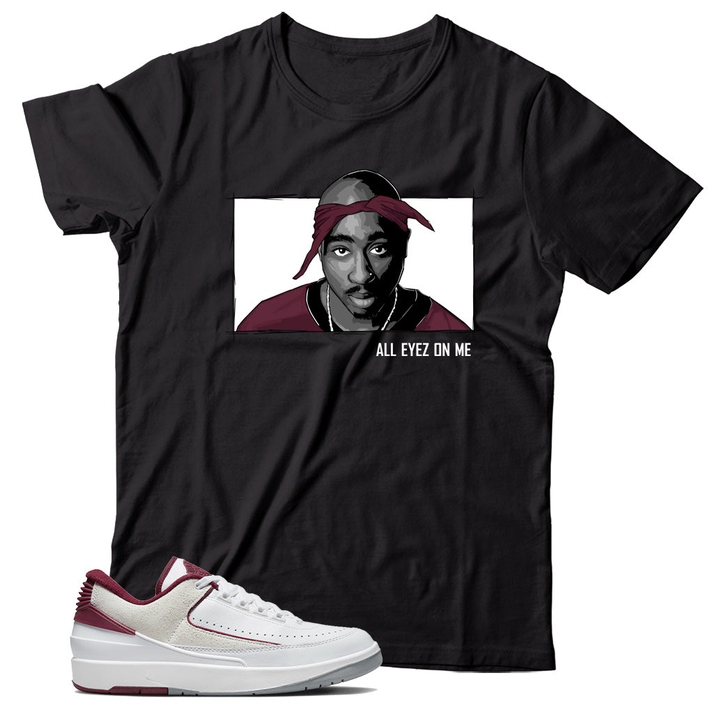 Jordan 2 Low Cherrywood shirt