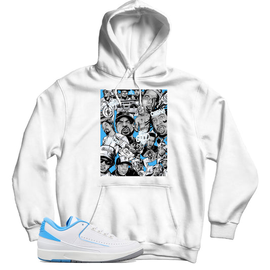 Jordan 2 Low UNC hoodie