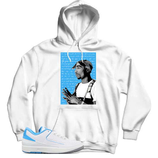 Jordan 2 Low UNC hoodie