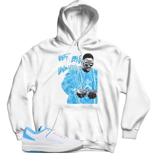 Jordan 2 Low UNC hoodie