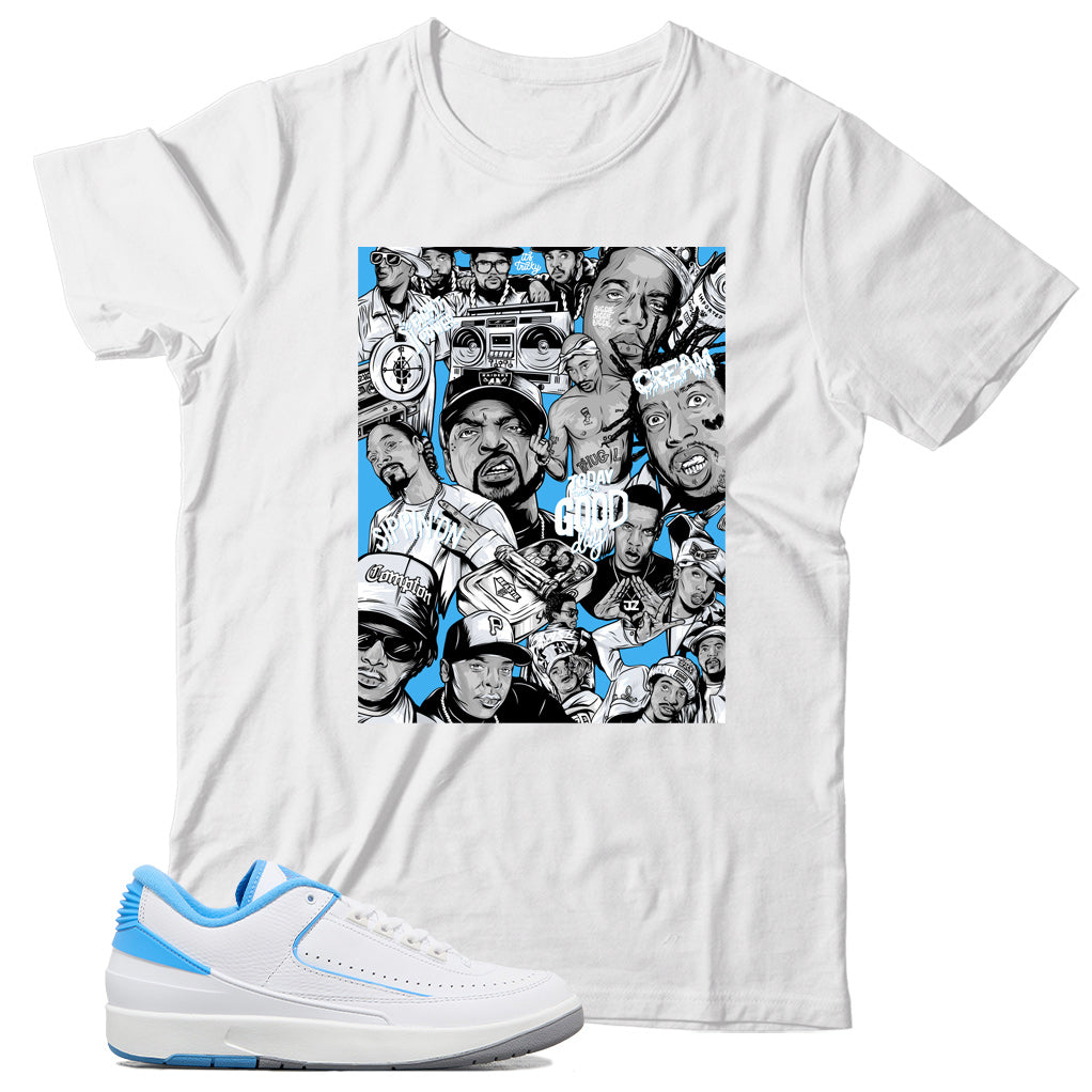 Jordan 2 Low UNC shirt