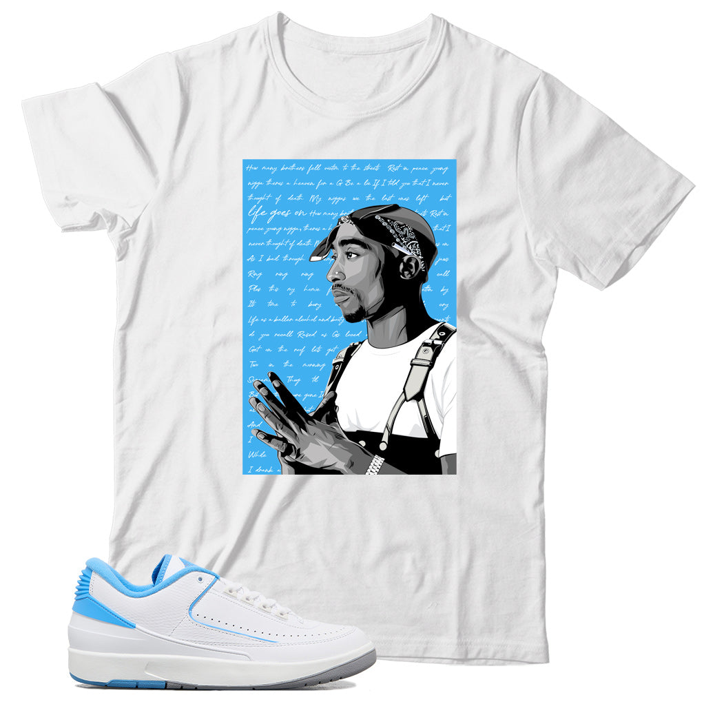 Jordan 2 Low UNC shirt