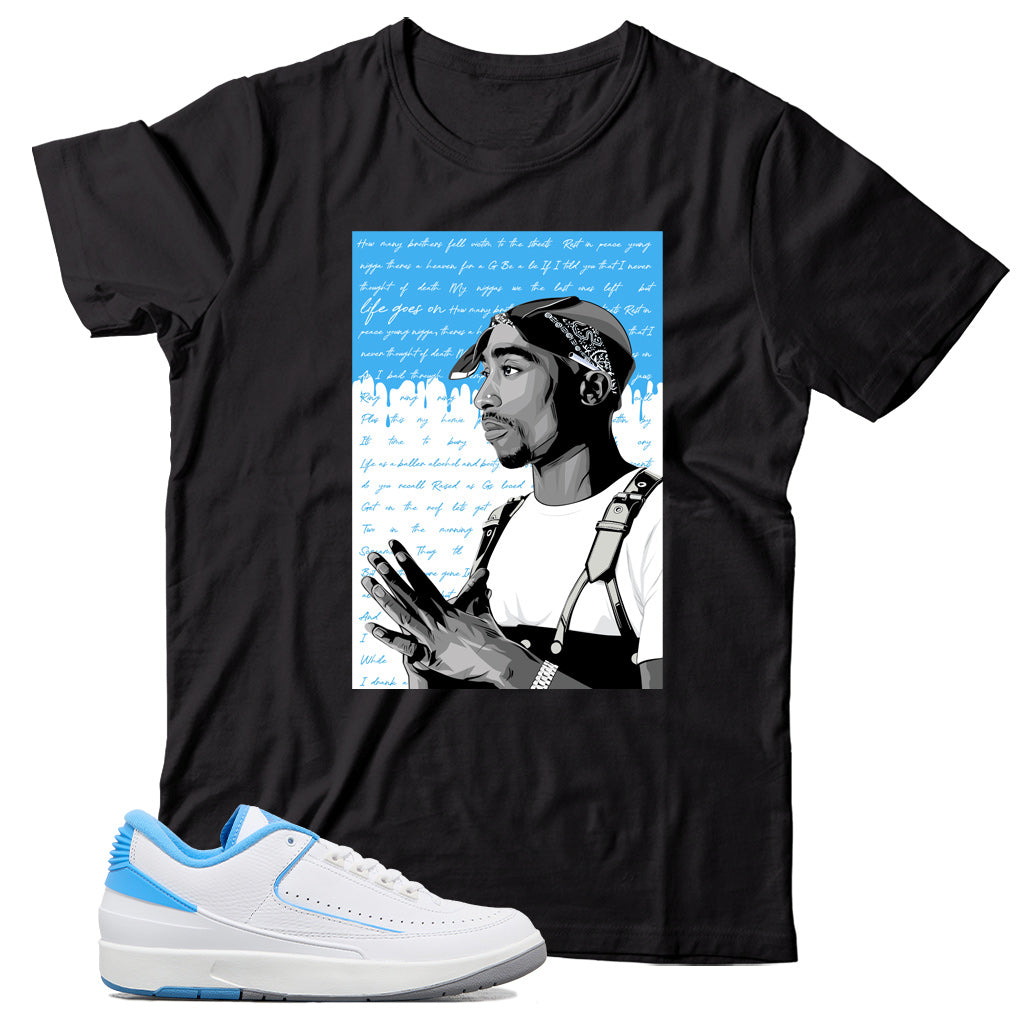 Jordan 2 Low UNC shirt