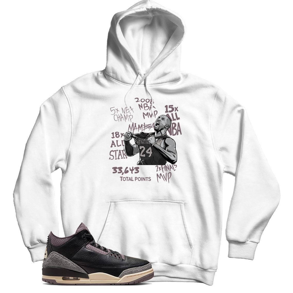 Jordan 3 A Ma Maniere While You Were Sleeping hoodie