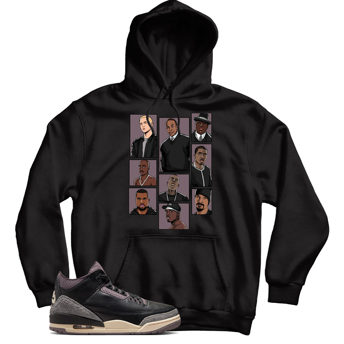 Jordan 3 A Ma Maniere While You Were Sleeping hoodie