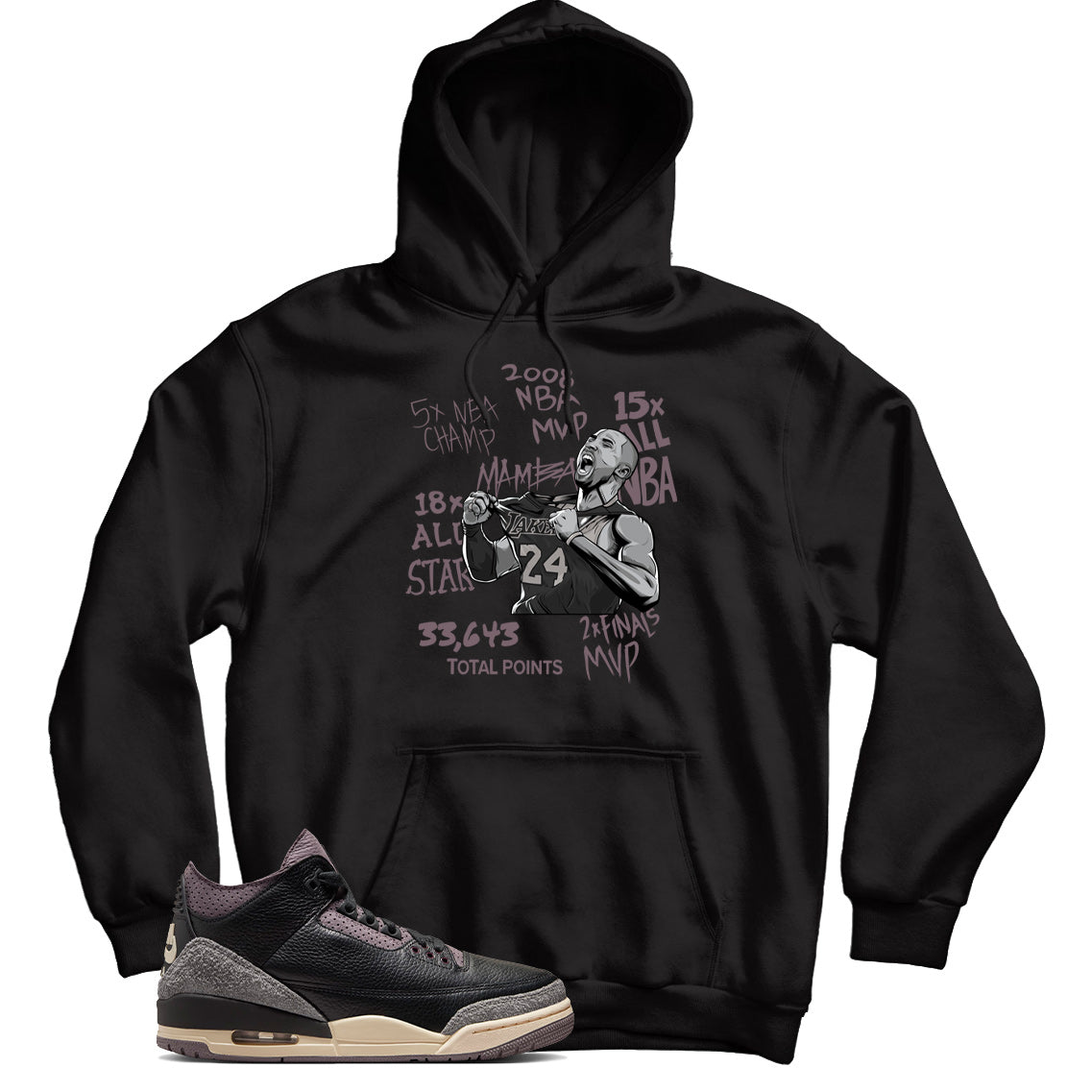 Jordan 3 A Ma Maniere While You Were Sleeping hoodie