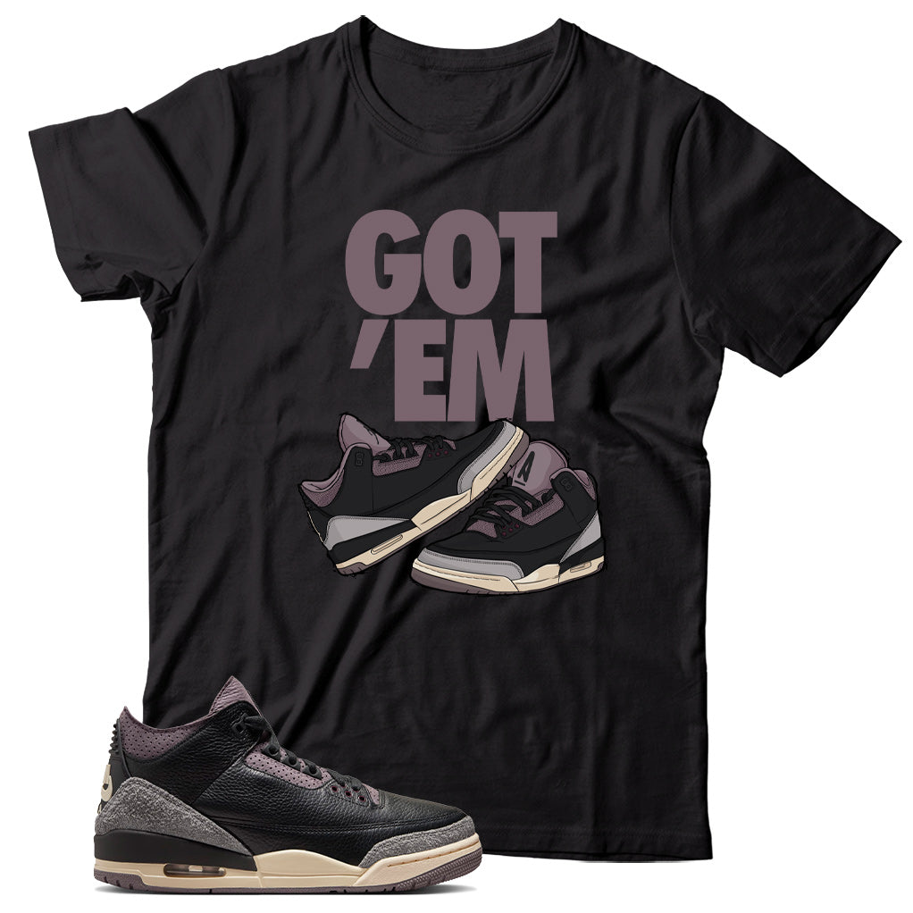 Jordan 3 A Ma Maniere While You Were Sleeping shirt