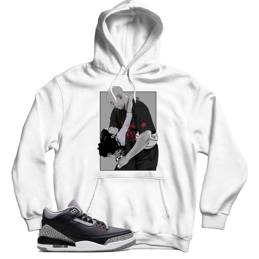 Jordan 3 Black Cement hoodie