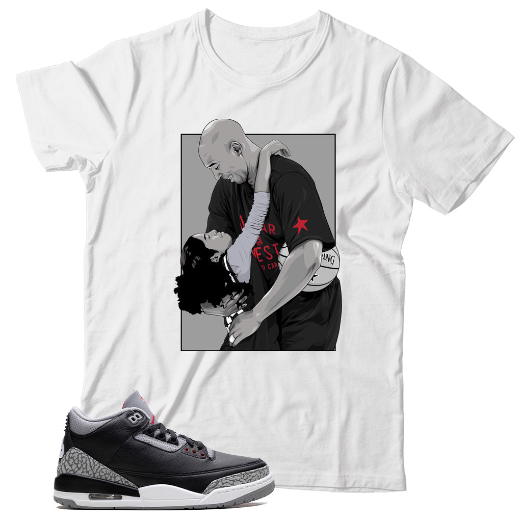 Jordan 3 Black Cement shirt