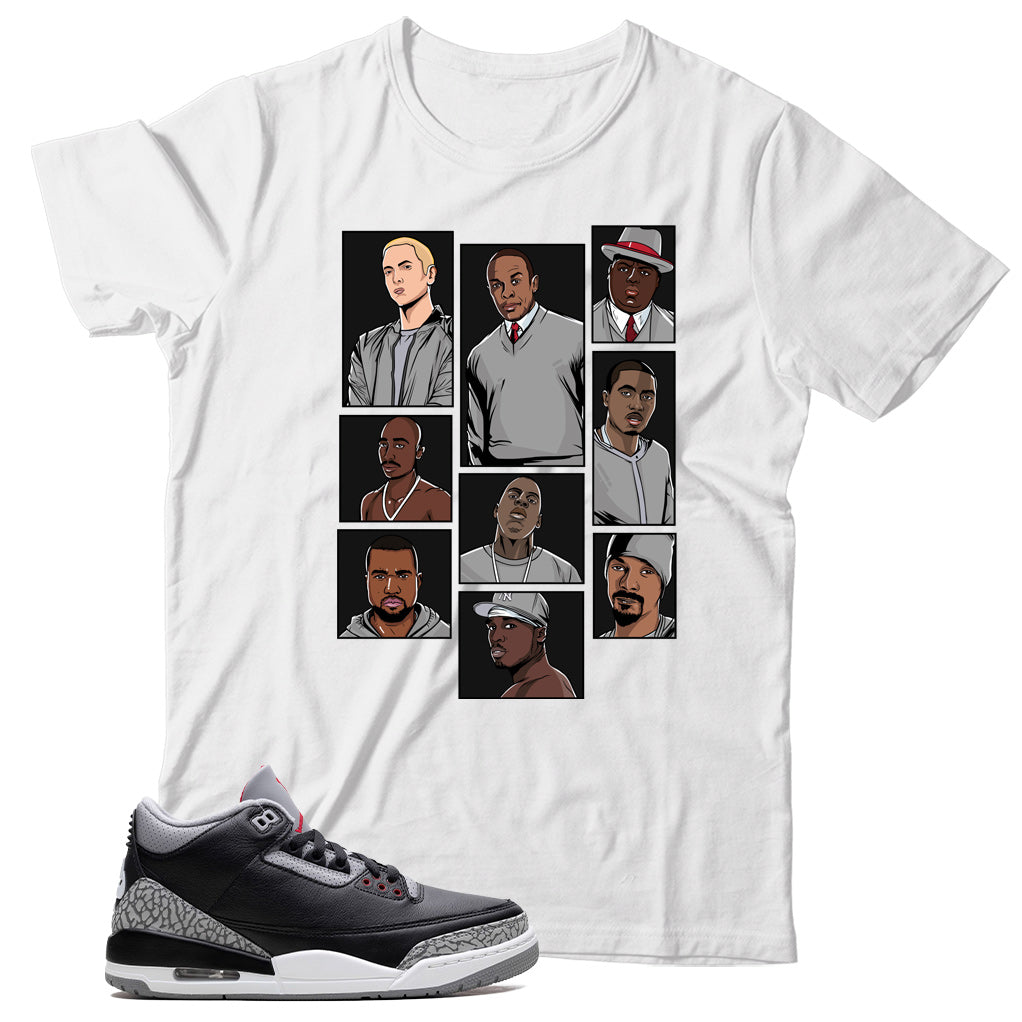 Jordan 3 Black Cement shirt