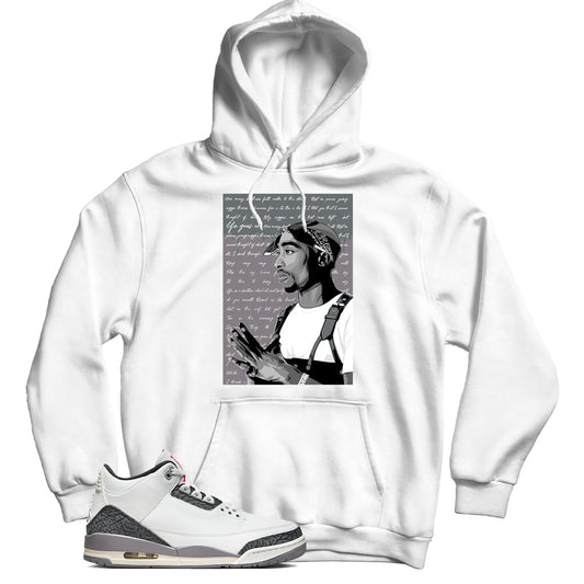 Jordan 3 Cement Grey hoodie