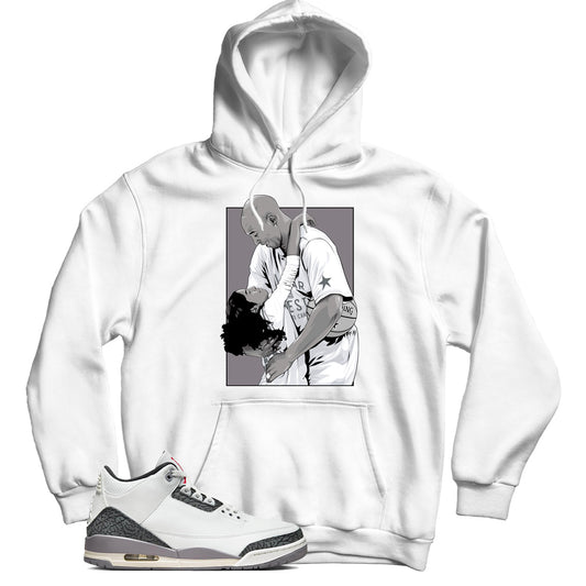 Jordan 3 Cement Grey hoodie