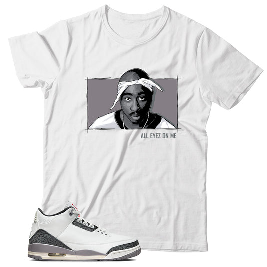 shirt Match Jordan 3 Cement Grey