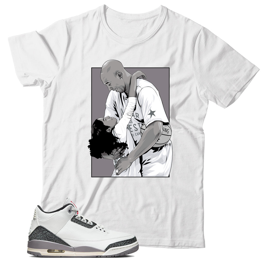 Jordan 3 Cement Grey shirt