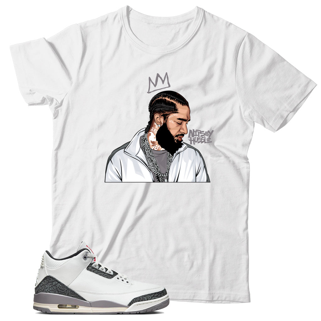 Jordan 3 Cement Grey shirt