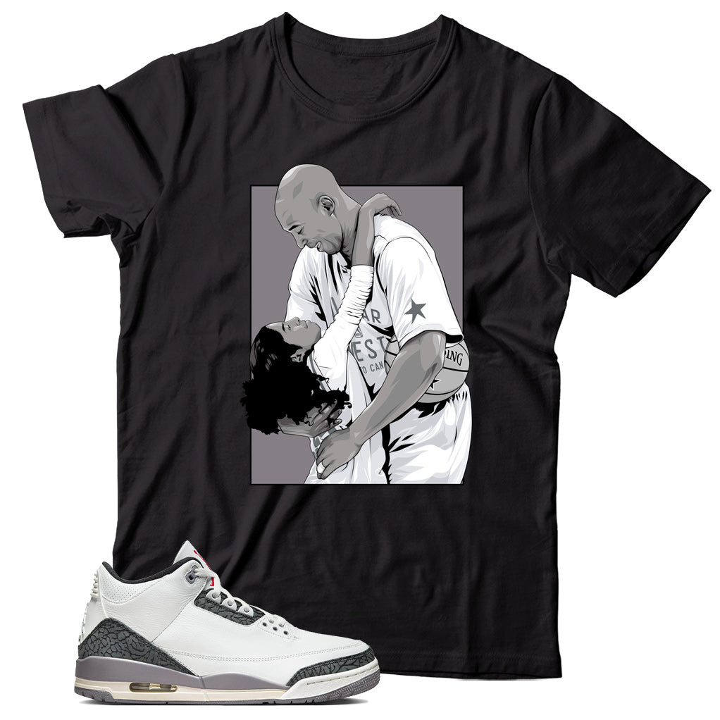 Jordan 3 Cement Grey shirt