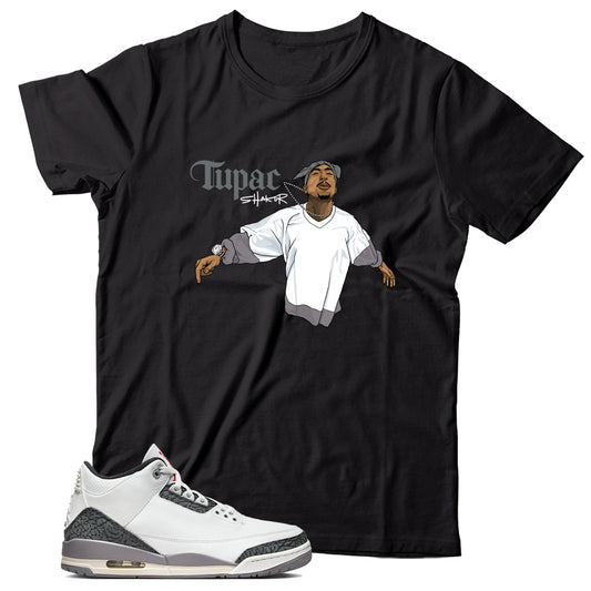 shirt Match Jordan 3 Cement Grey