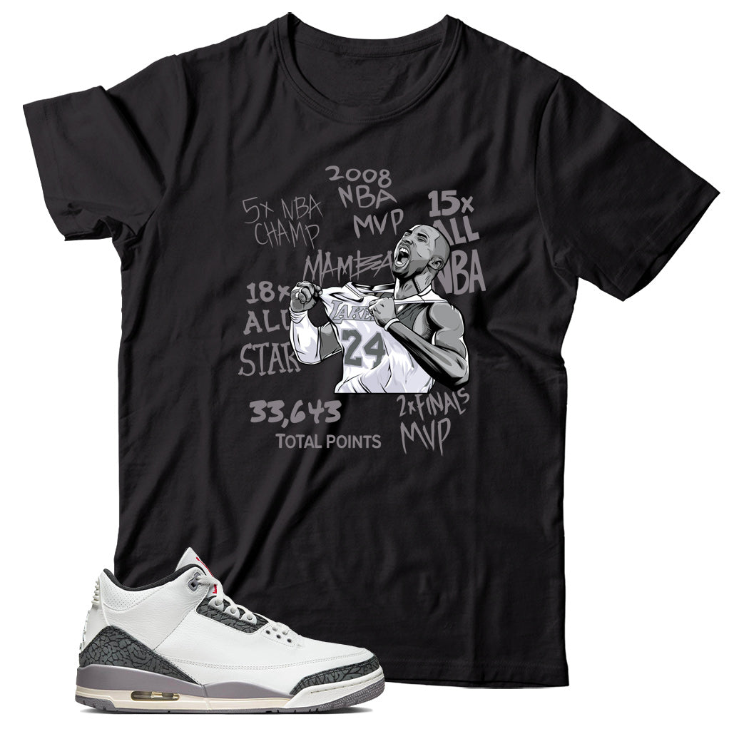 Jordan 3 Cement Grey shirt