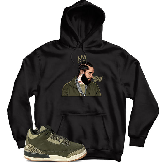 Nipsey Hoodie Match Jordan 3 Family Affair