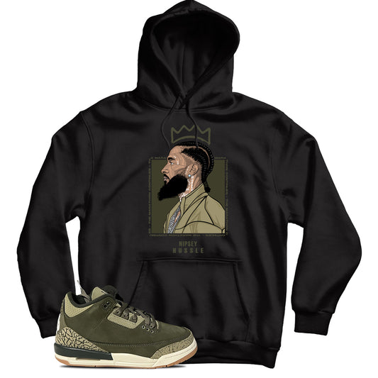 Nipsey(2) Hoodie Match Jordan 3 Family Affair