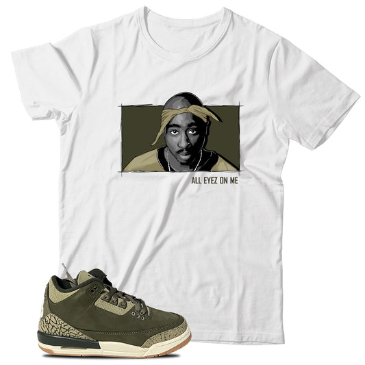 2P T-Shirt Match Jordan 3 Family Affair