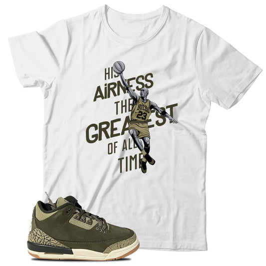MJ(5) T-Shirt Match Jordan 3 Family Affair