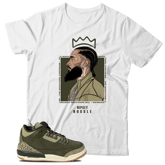 Nipsey(2) T-Shirt Match Jordan 3 Family Affair