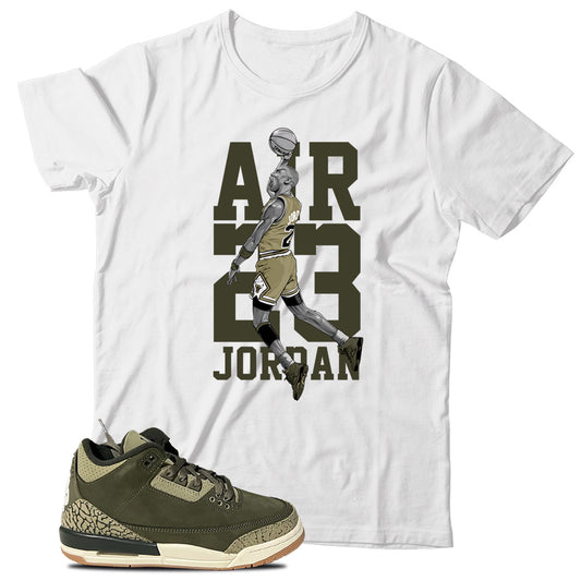MJ T-Shirt Match Jordan 3 Family Affair