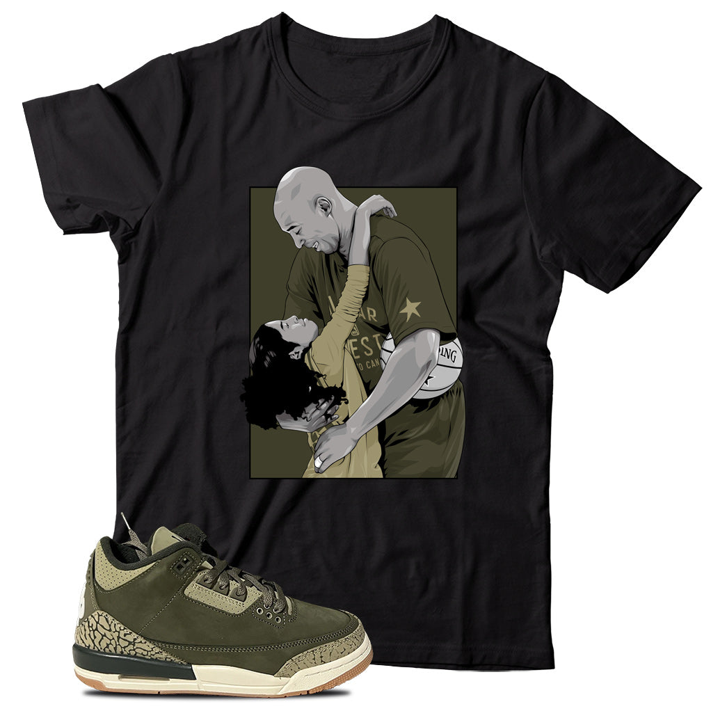 KB(2) T-Shirt Match Jordan 3 Family Affair