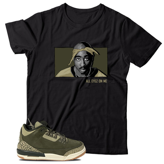 2P T-Shirt Match Jordan 3 Family Affair
