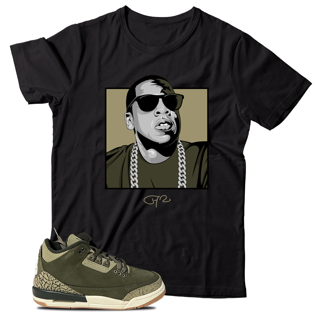 JZ T-Shirt Match Jordan 3 Family Affair